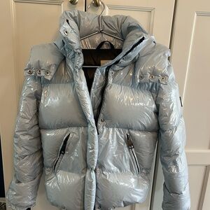 SAM Silver Puffer Jacket